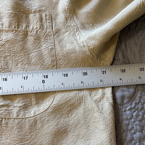 Vintage Chico's Design Western Embroidered Cowgirl 100% Silk Size 1 (Medium) - Picture 8 of 15